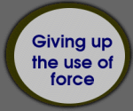 Giving up the use of force